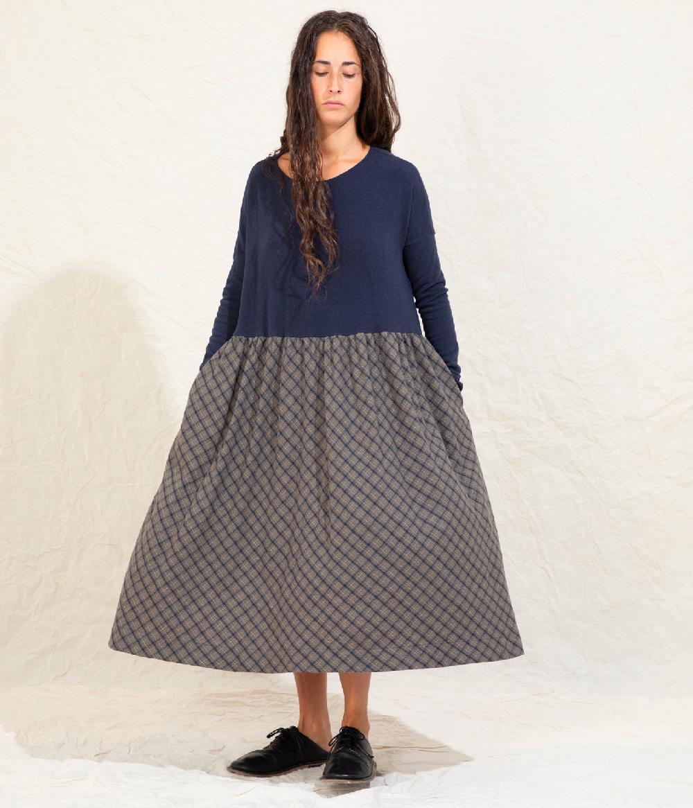 Album Di Famiglia Art. 22W#31_166 DRESS TARTAN WOOL + JP