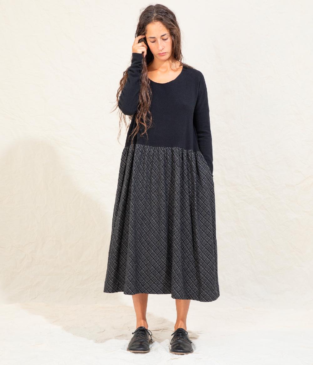 Album Di Famiglia Art. 22W#31_166 DRESS TARTAN WOOL + JP