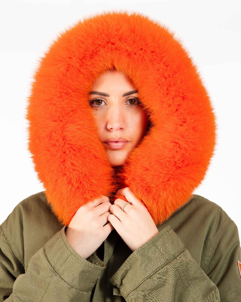 Alessandra Chamonix AMANDINE MILITARY ORANGE / PARKA