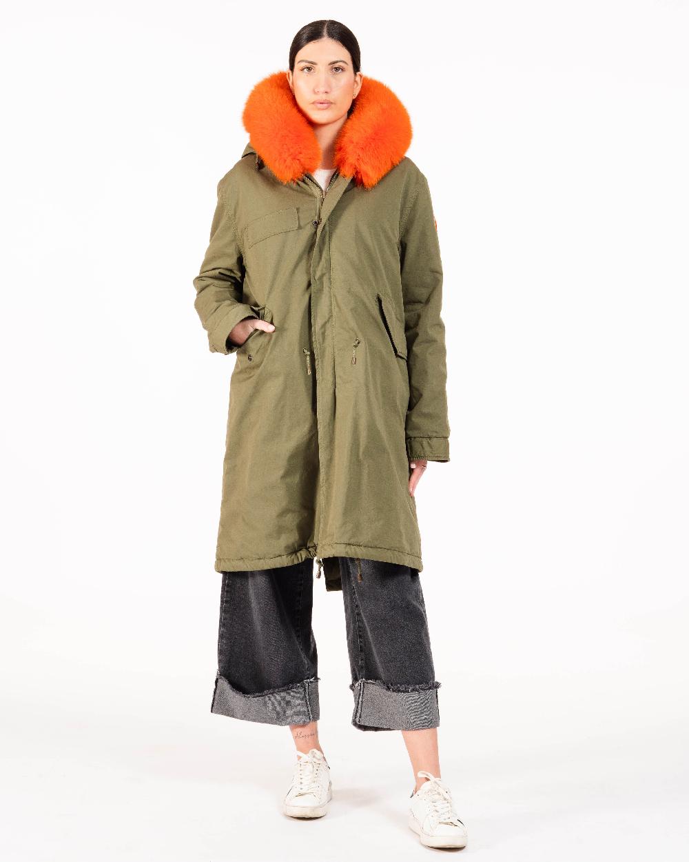 Alessandra Chamonix AMANDINE MILITARY ORANGE / PARKA