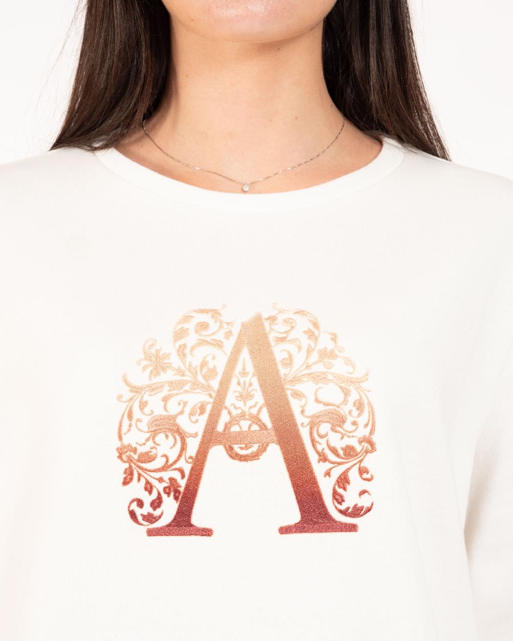 Alessandra Chamonix FLORA BIANCO - BEIGE/ FELPA