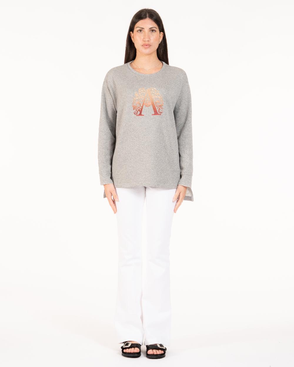 Alessandra Chamonix FLORA GRIGIO - BEIGE/ FELPA