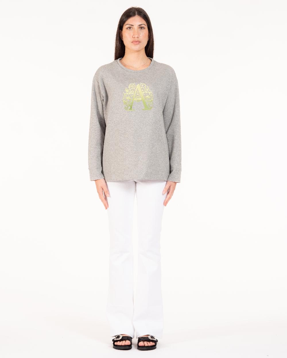 Alessandra Chamonix FLORA GRIGIO - VERDE/ FELPA