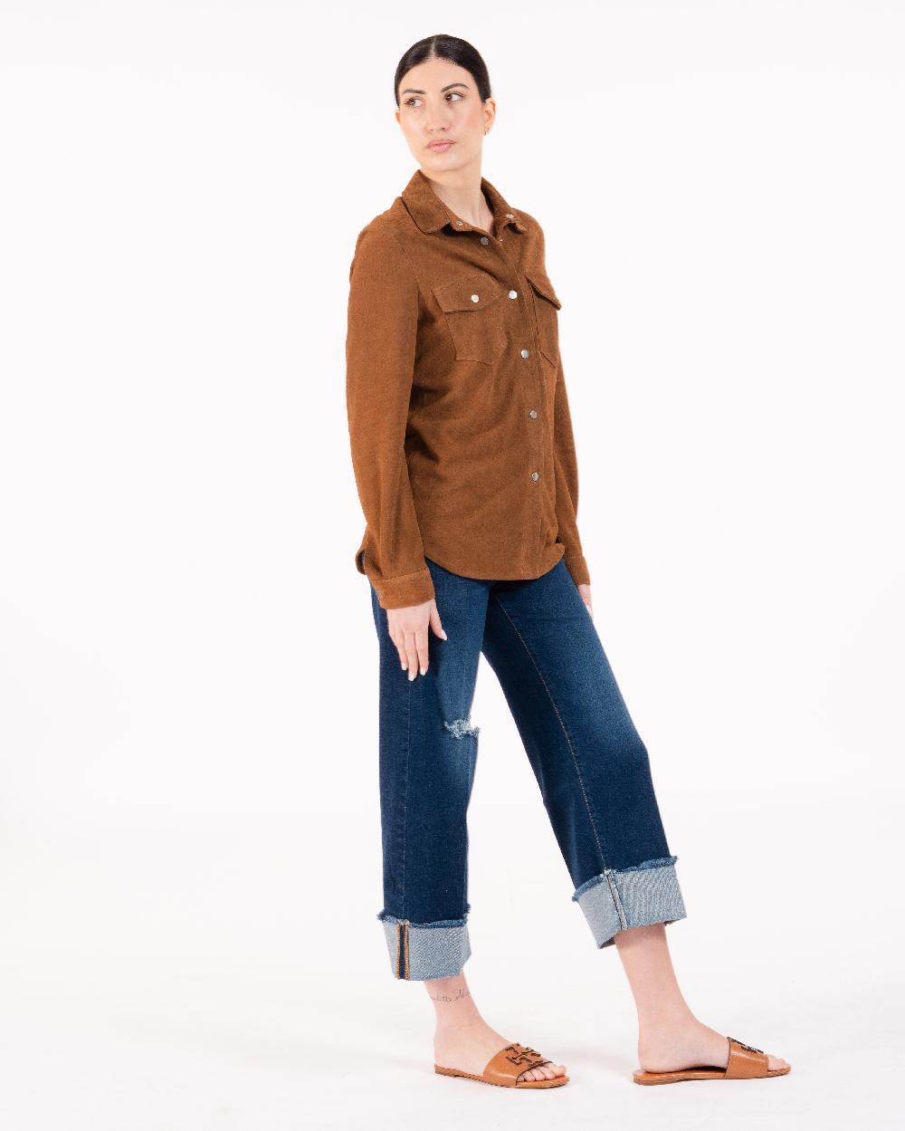 Alessandra Chamonix GLORIA Camoscio COGNAC