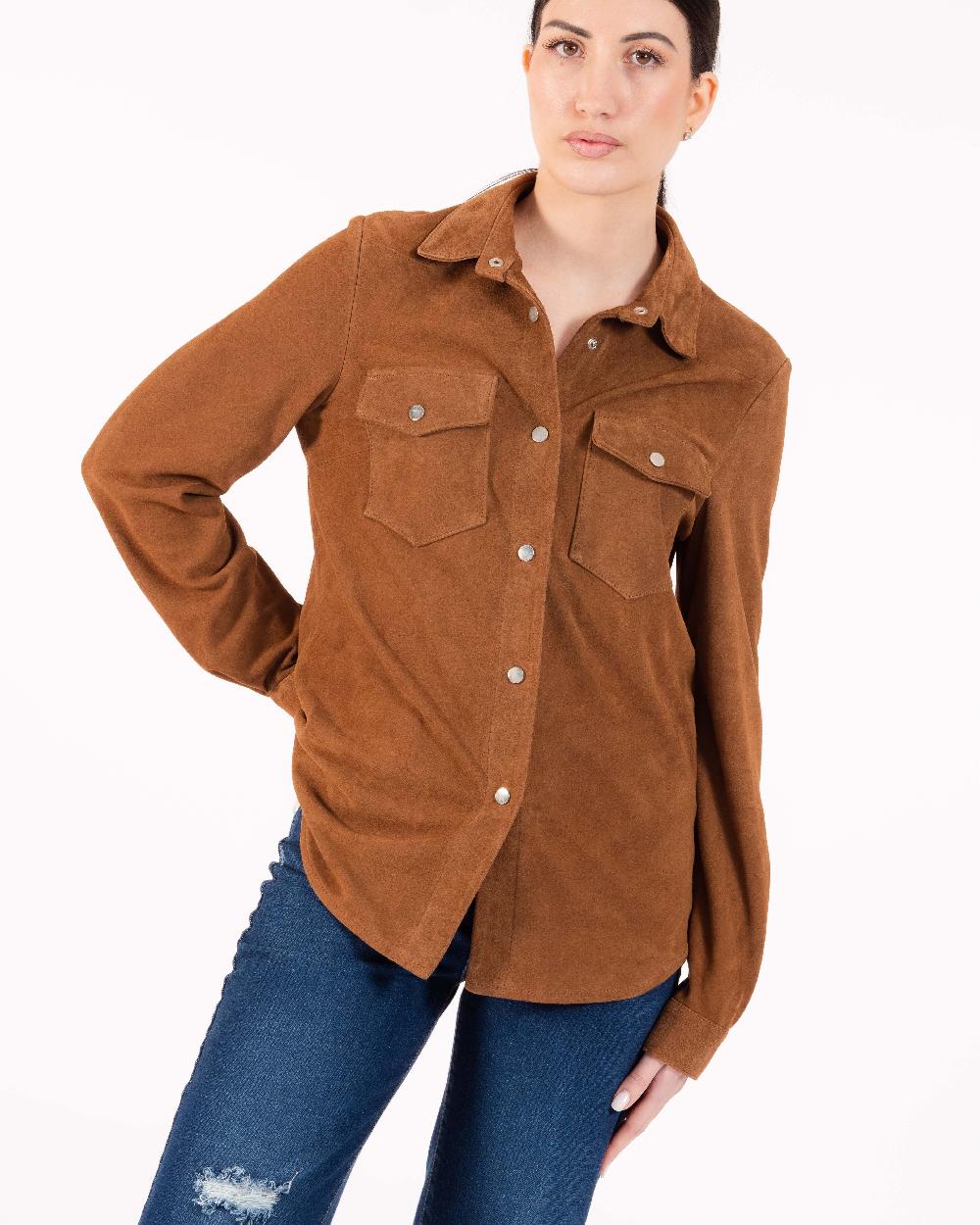 Alessandra Chamonix GLORIA Camoscio COGNAC