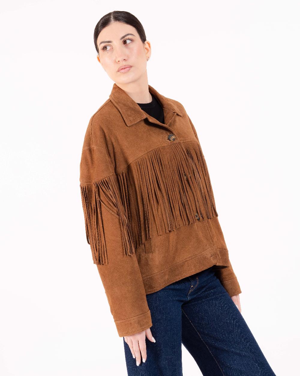 Alessandra Chamonix PAULETTE Camoscio COGNAC