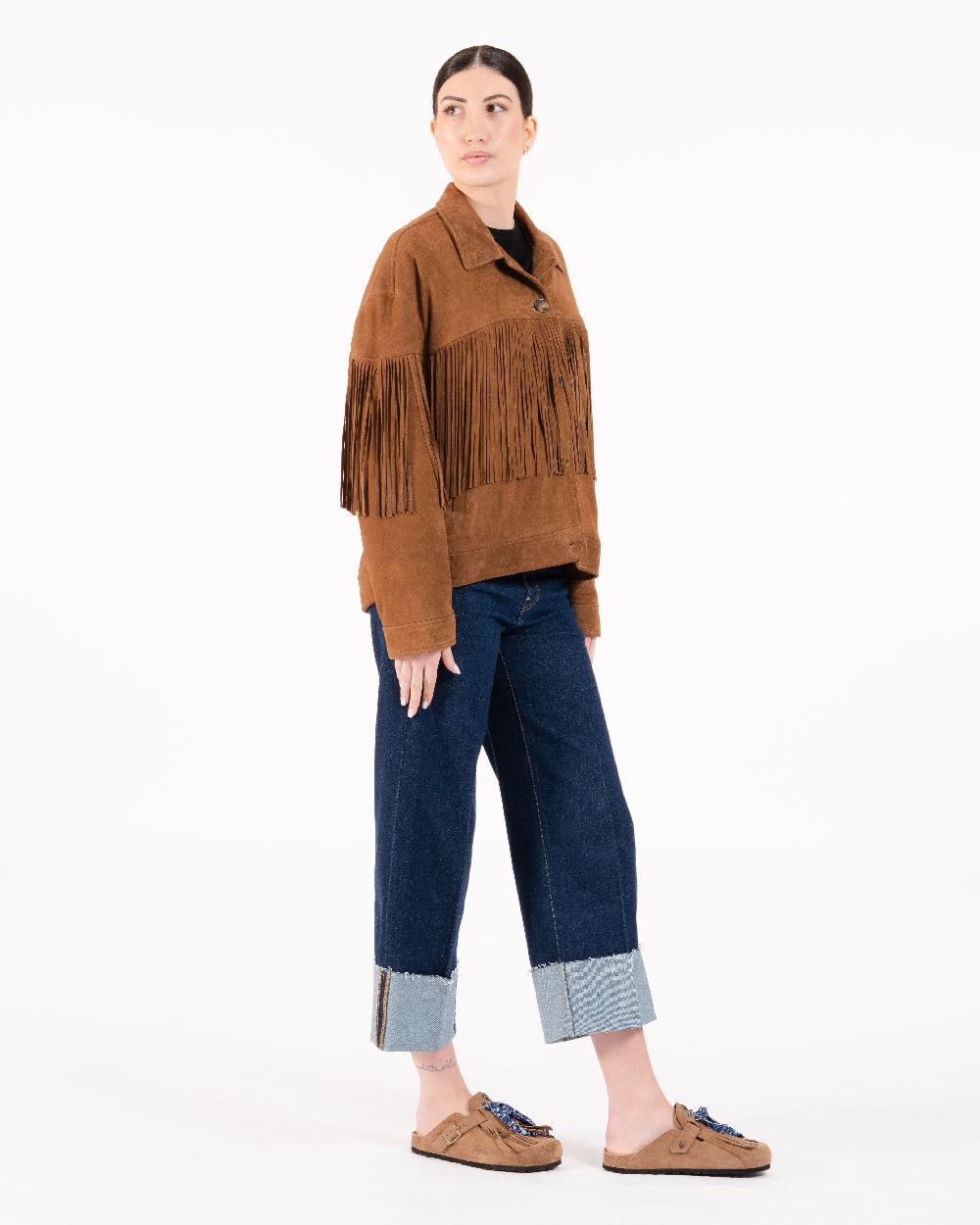 Alessandra chamonix PAULETTE camoscio COGNAC