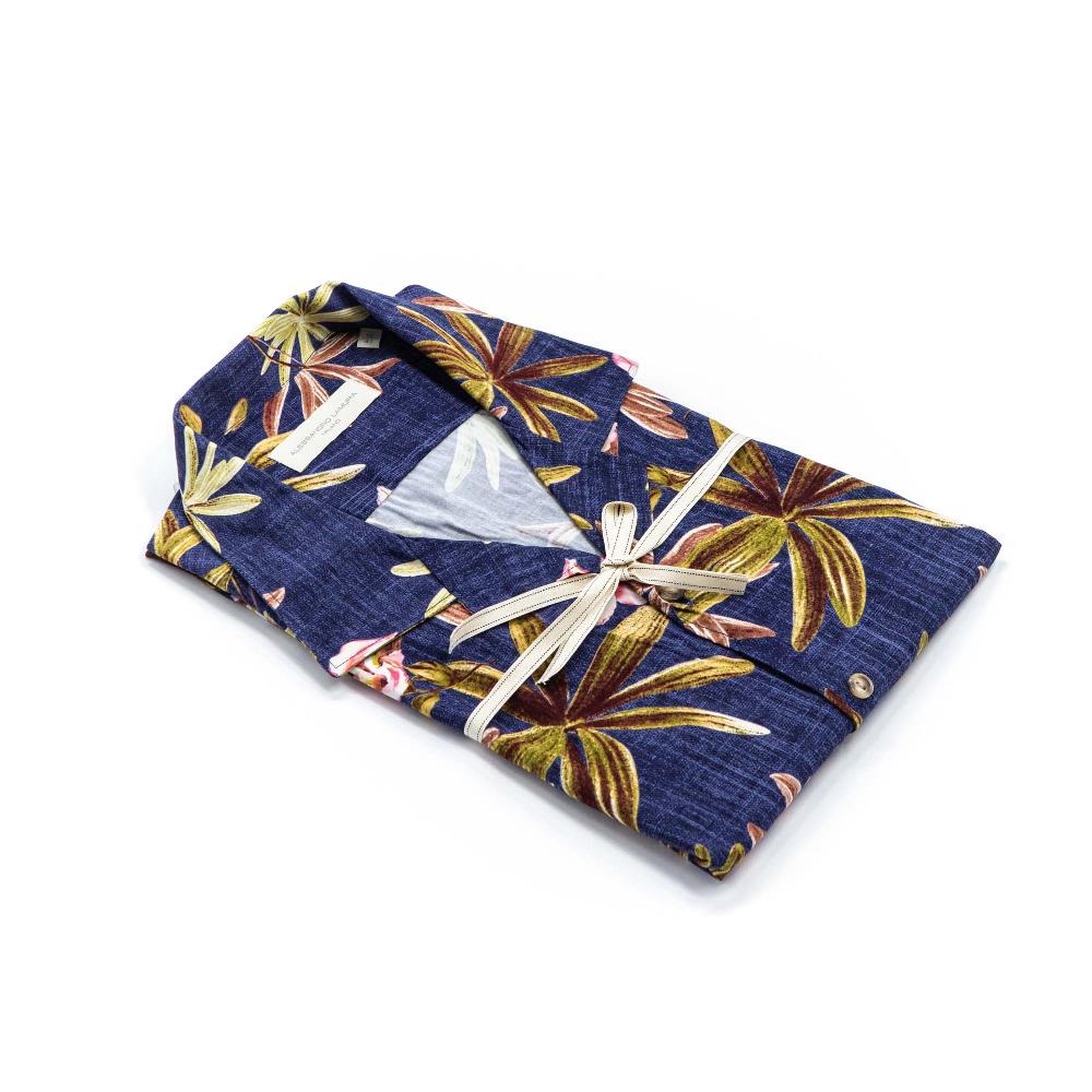 Alessandro Lamura Camicia Collo Hawaii Fantasia Floreale