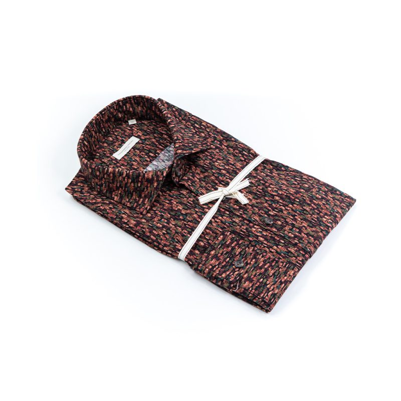 Alessandro Lamura Camicia Di Cotone Digital Print – Collo francese Alessandro Lamura Camicia Di Cotone Digital Print – Collo francese