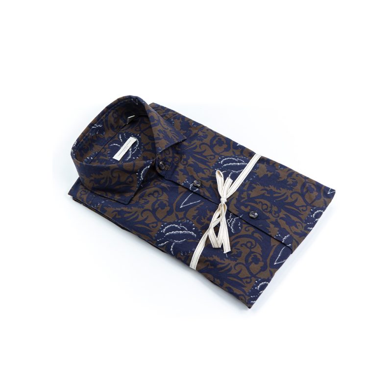 Alessandro Lamura Camicia Di Cotone Digital Print – Collo francese Alessandro Lamura Camicia Di Cotone Digital Print – Collo francese