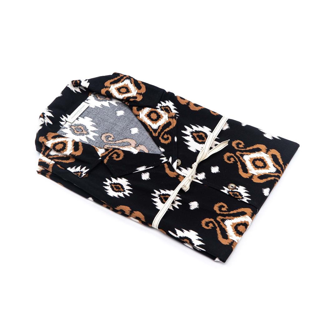 Alessandro Lamura Camicia Hawaiana Fantasia Geometrica