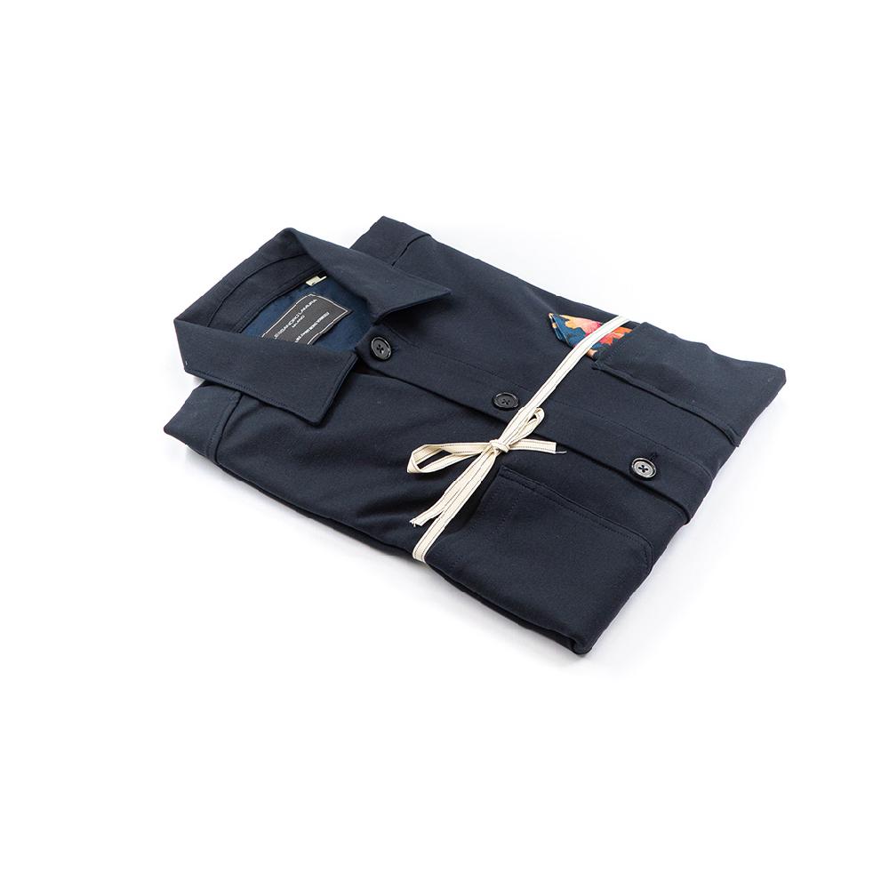 Alessandro Lamura Camicia Overshirt Strech – Collo Italiano