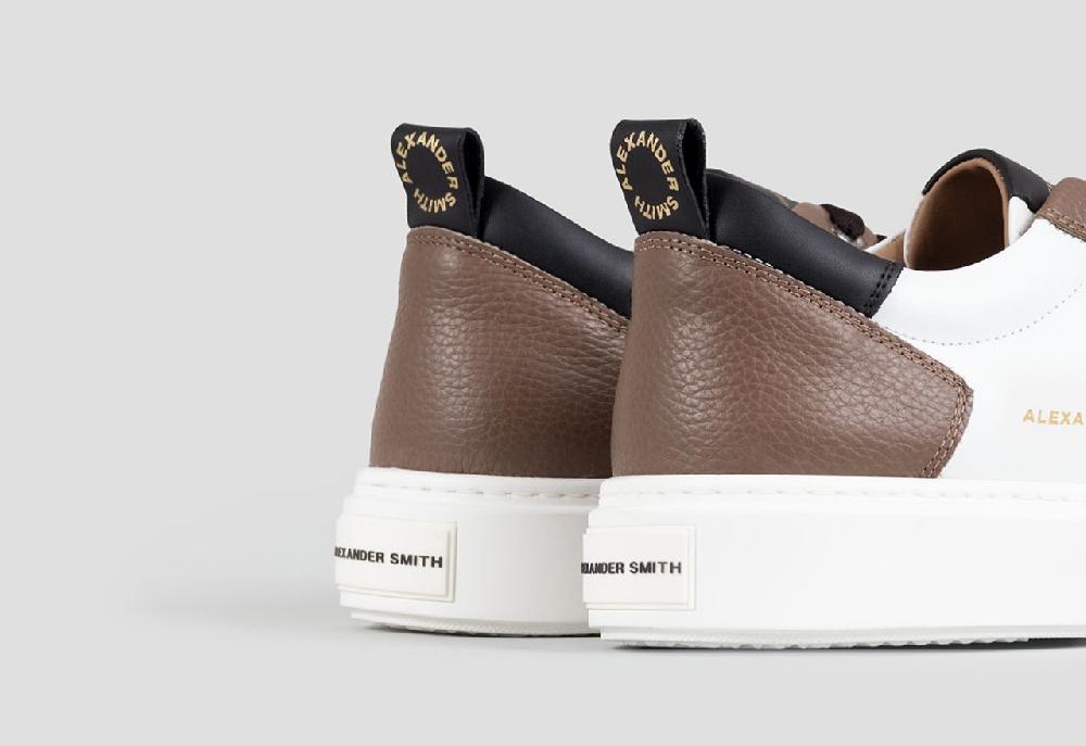 Alexander Smith BOND MAN DARK COGNAC WHITE