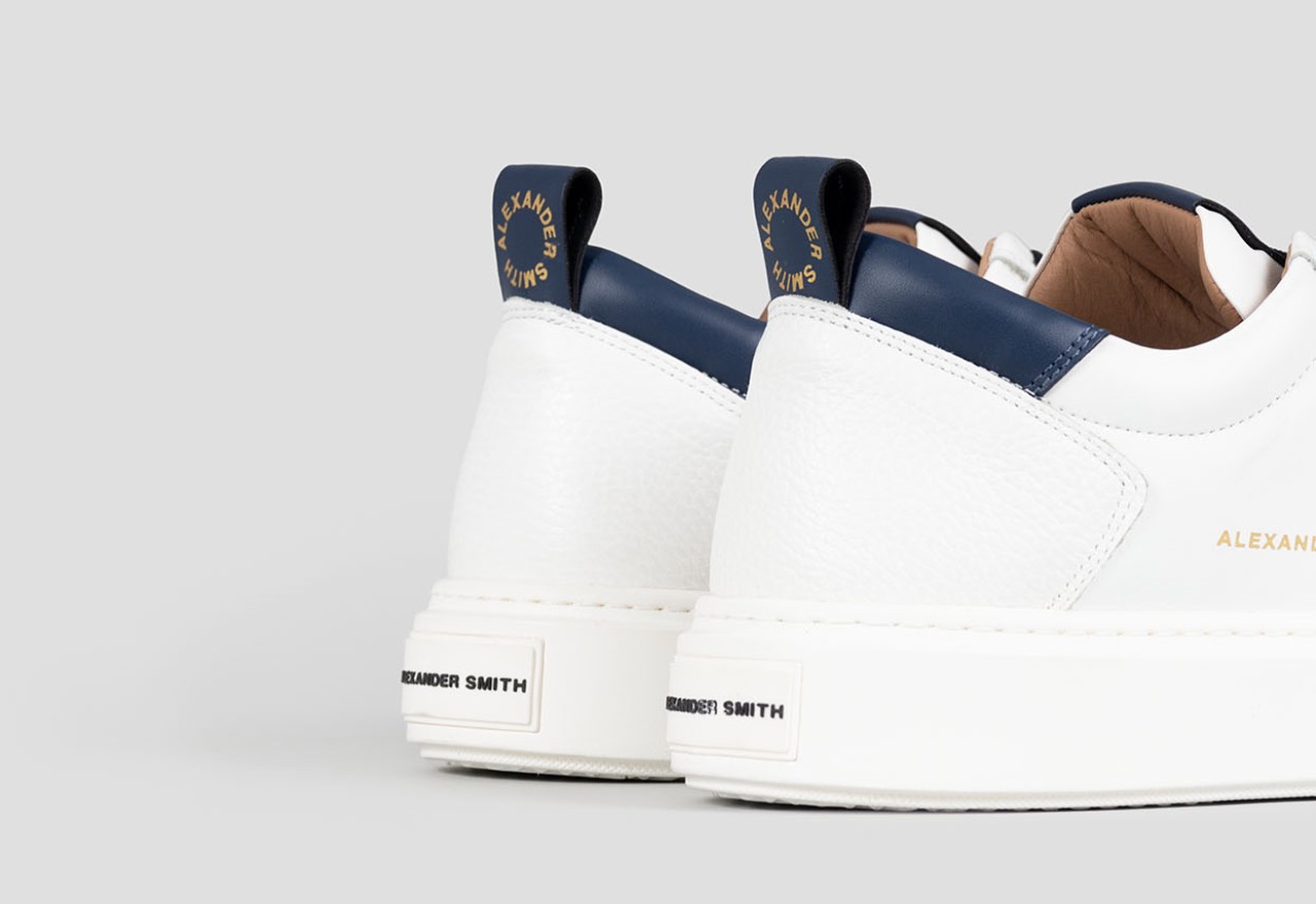 Alexander Smith BOND MAN WHITE BLUE