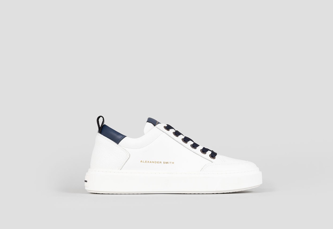 Alexander Smith BOND MAN WHITE BLUE