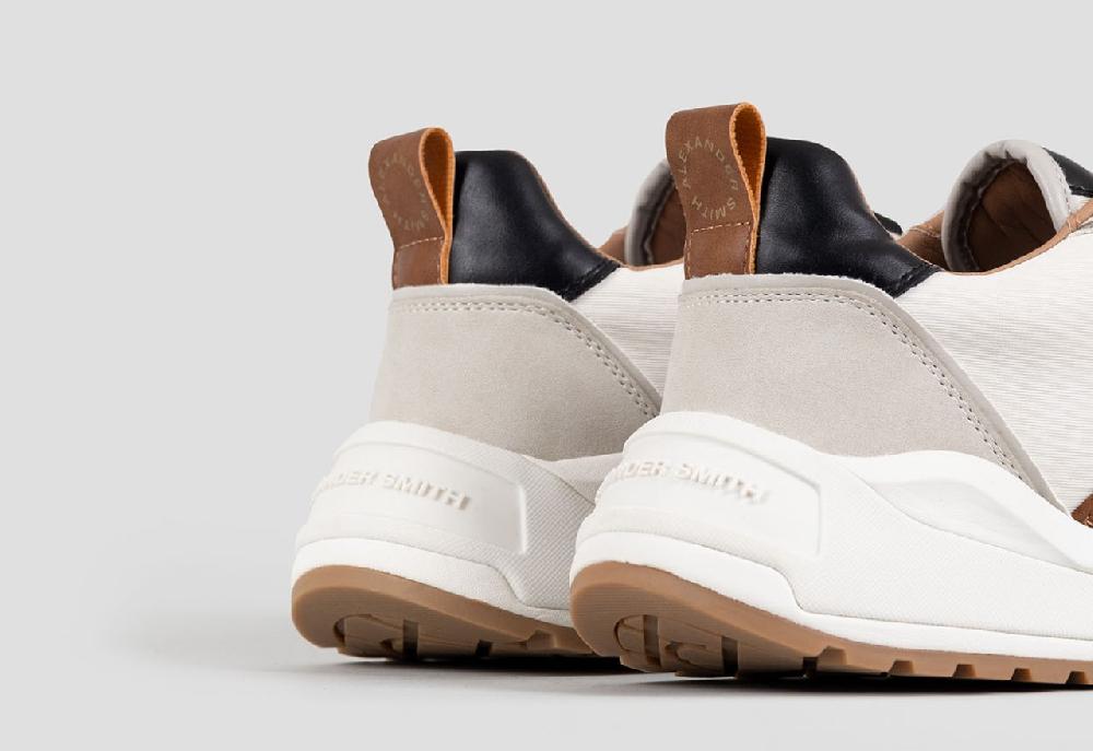 Alexander Smith ECO-DOVER MAN WHITE BLACK