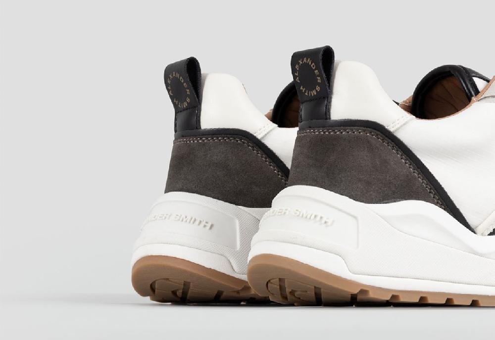 Alexander Smith ECO-DOVER MAN WHITE BLACK