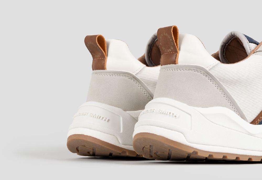 Alexander Smith ECO-DOVER MAN WHITE BLUE