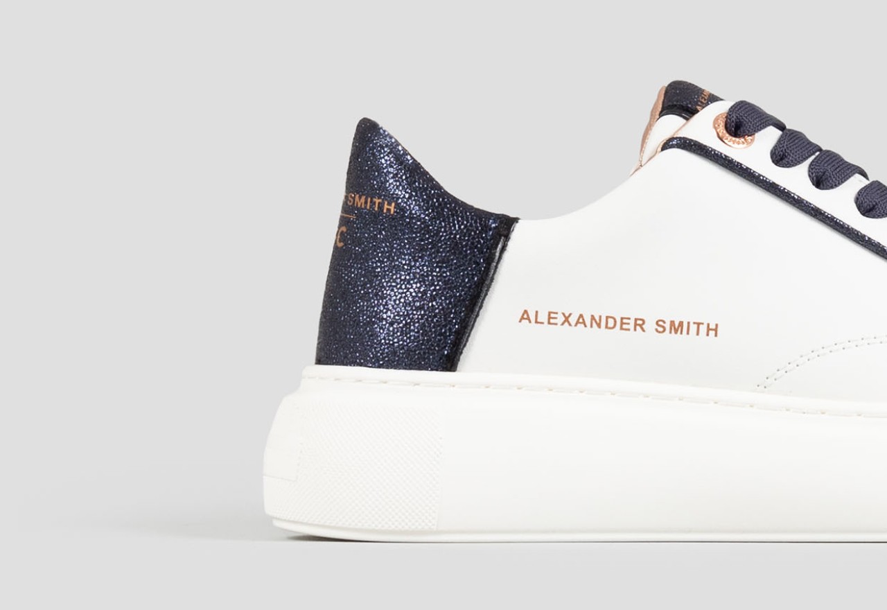 Alexander Smith ECO-GREENWICH WHITE BLUE