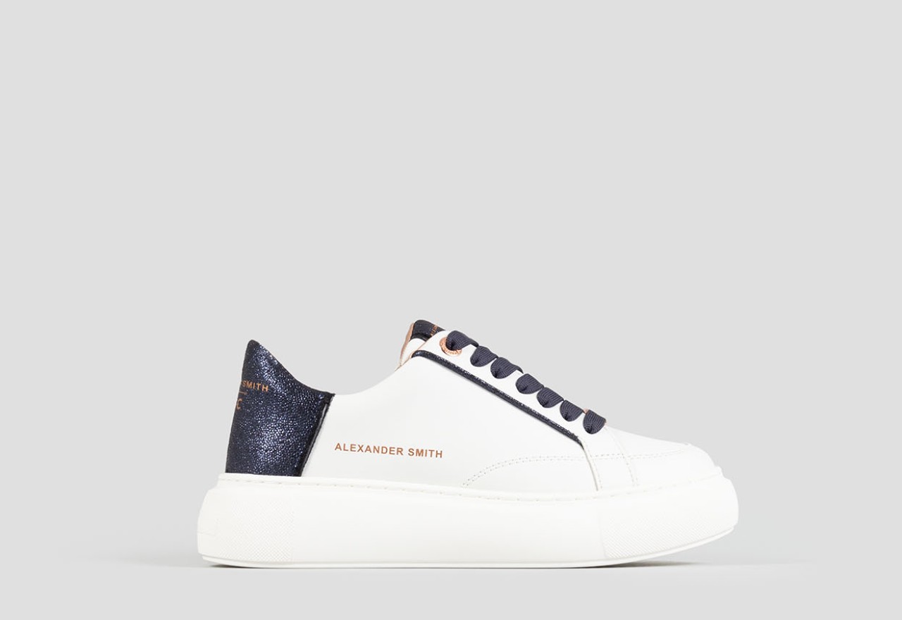 Alexander Smith ECO-GREENWICH WHITE BLUE