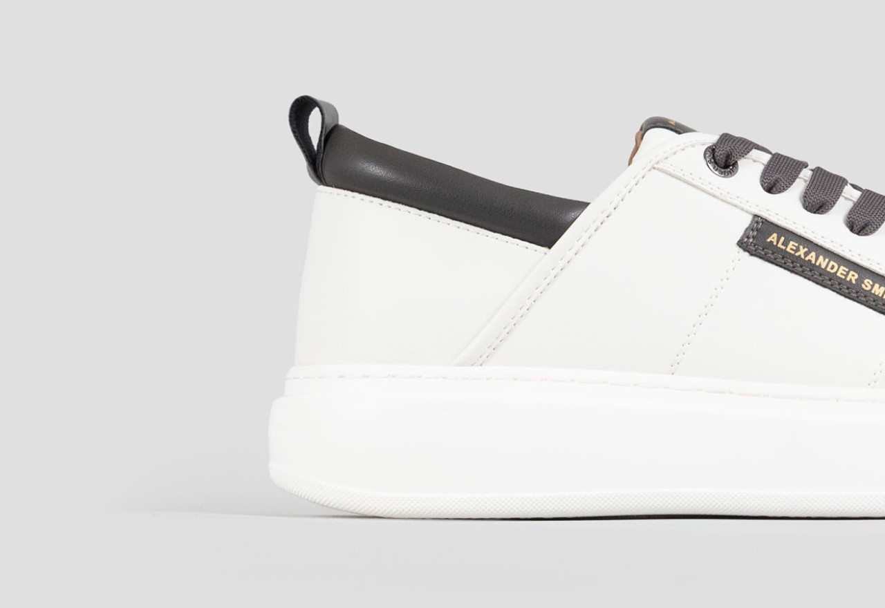 Alexander Smith ECO-WEMBLEY MAN WHITE DARK GREY
