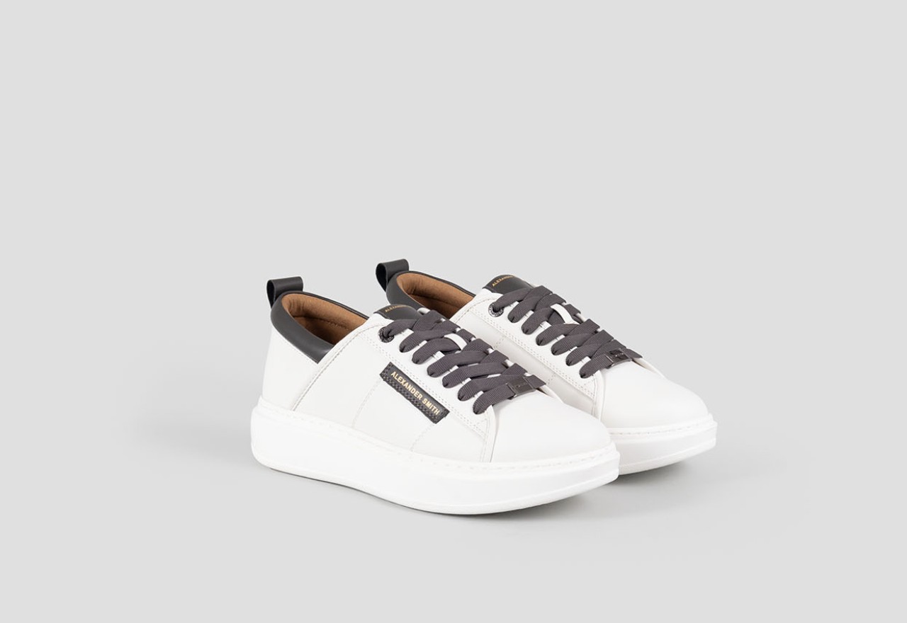 Alexander Smith ECO-WEMBLEY MAN WHITE DARK GREY