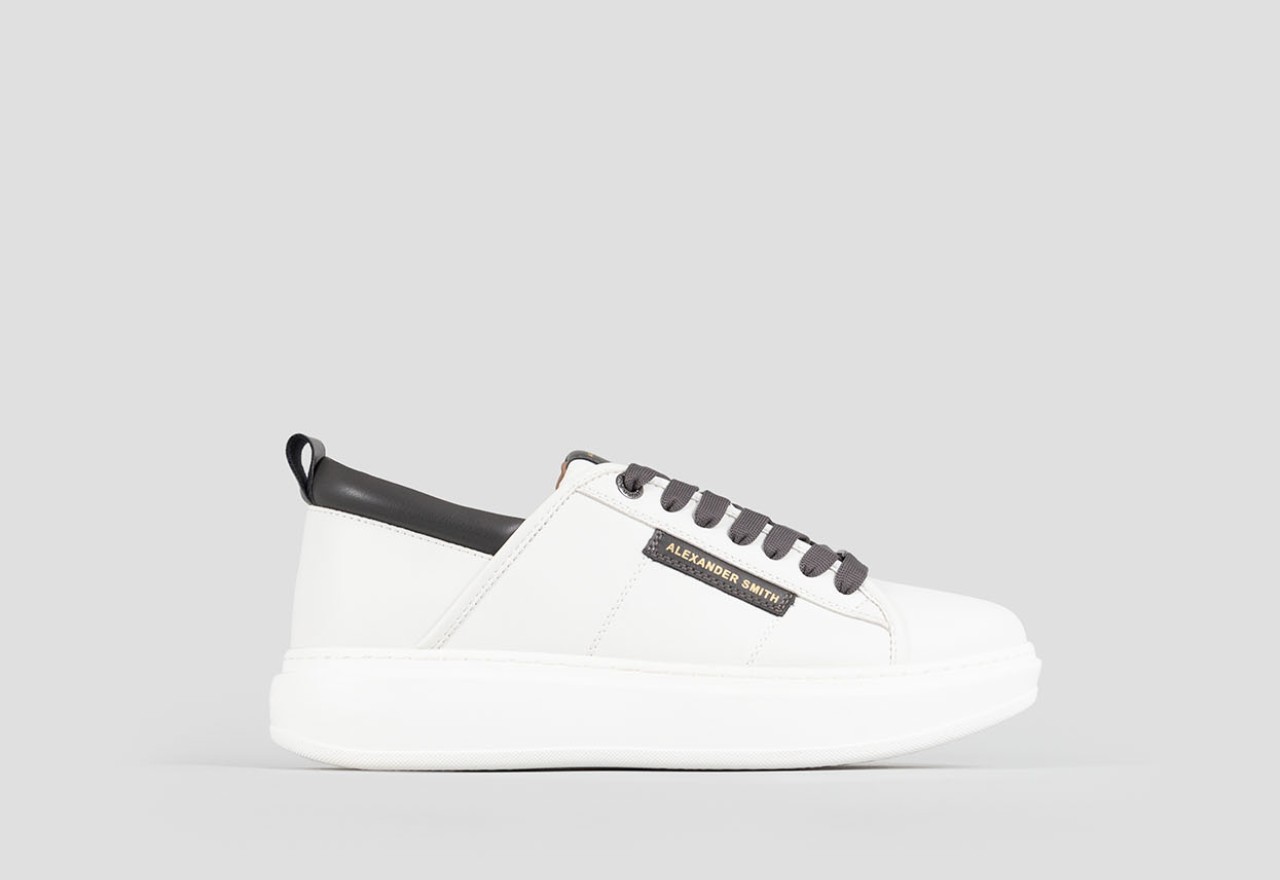 Alexander Smith ECO-WEMBLEY MAN WHITE DARK GREY