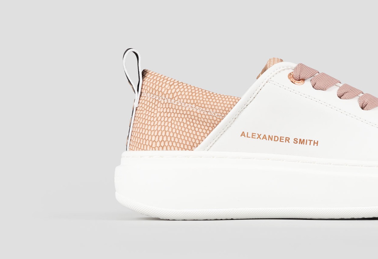 Alexander Smith ECO-WEMBLEY WOMAN WHITE DARK ROSE