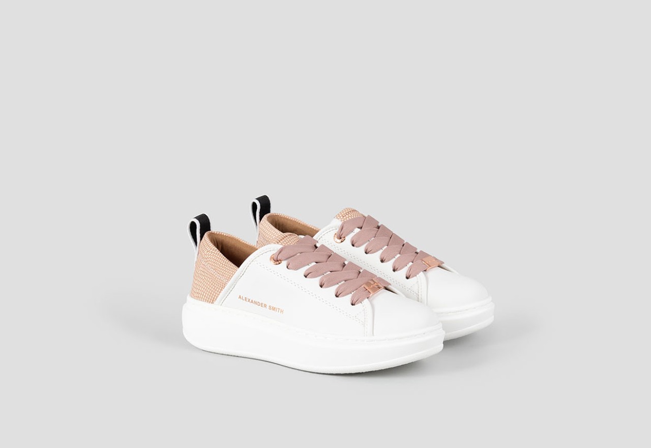 Alexander Smith ECO-WEMBLEY WOMAN WHITE DARK ROSE