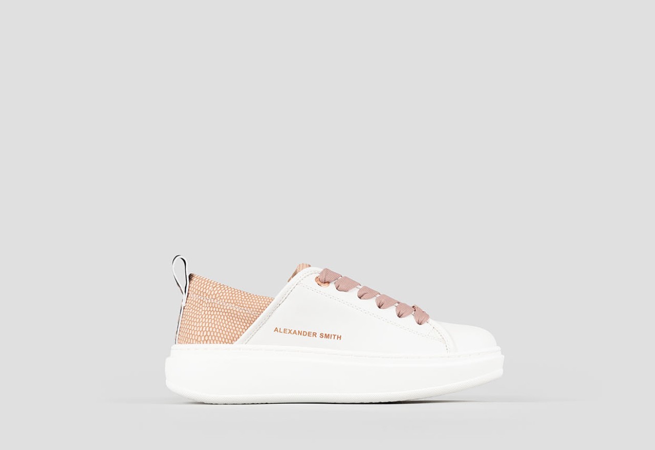 Alexander Smith ECO-WEMBLEY WOMAN WHITE DARK ROSE
