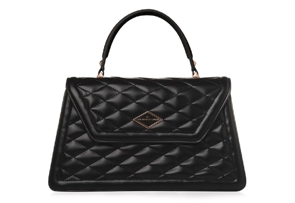 Alexander Smith ELIZABETH LARGE - BLACK - MATELASSÉ