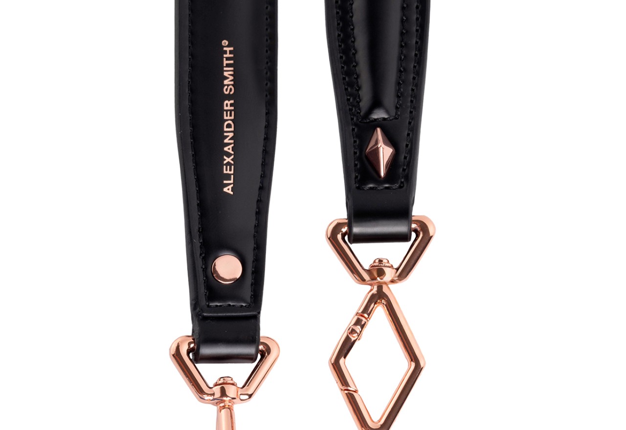 Alexander Smith ELIZABETH MINI - BLACK - MATELASSÉ