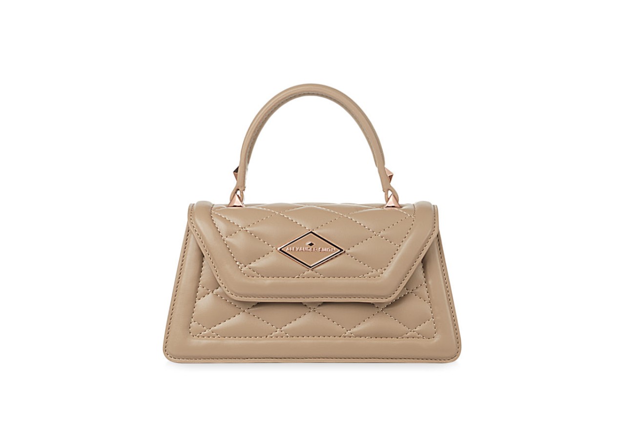 Alexander Smith ELIZABETH MINI - CAMEL - MATELASSÉ
