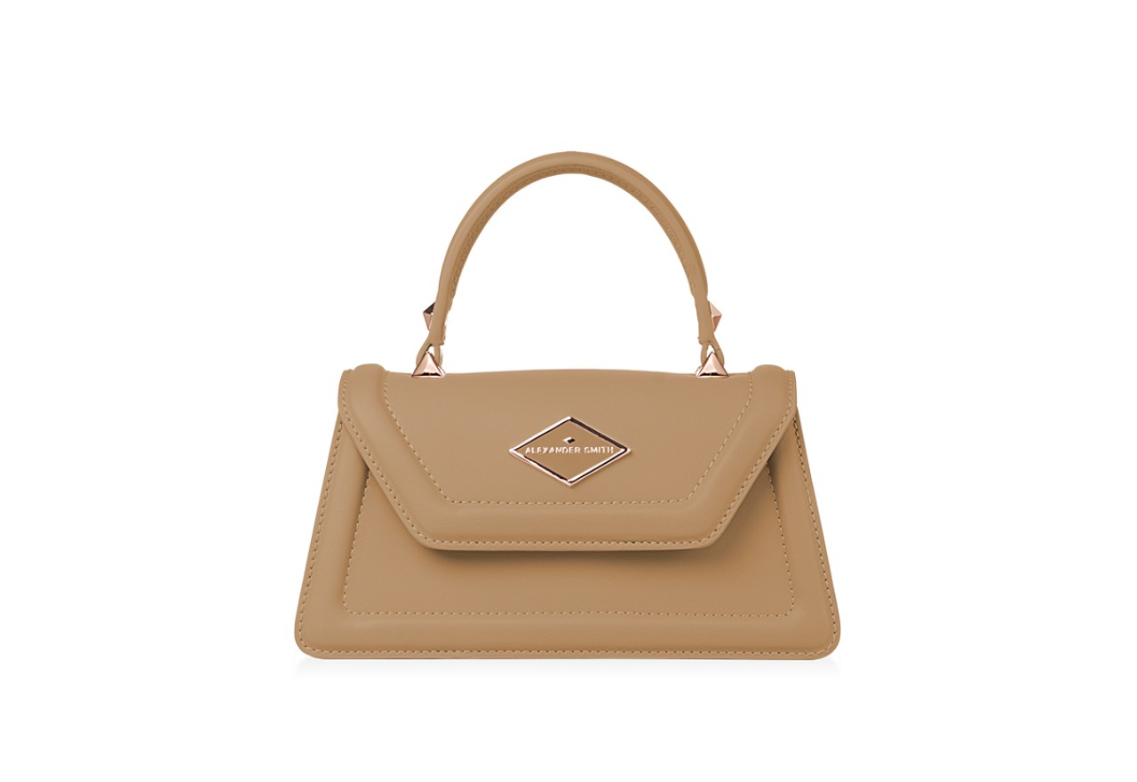 Alexander Smith ELIZABETH MINI - COGNAC - LISCIA