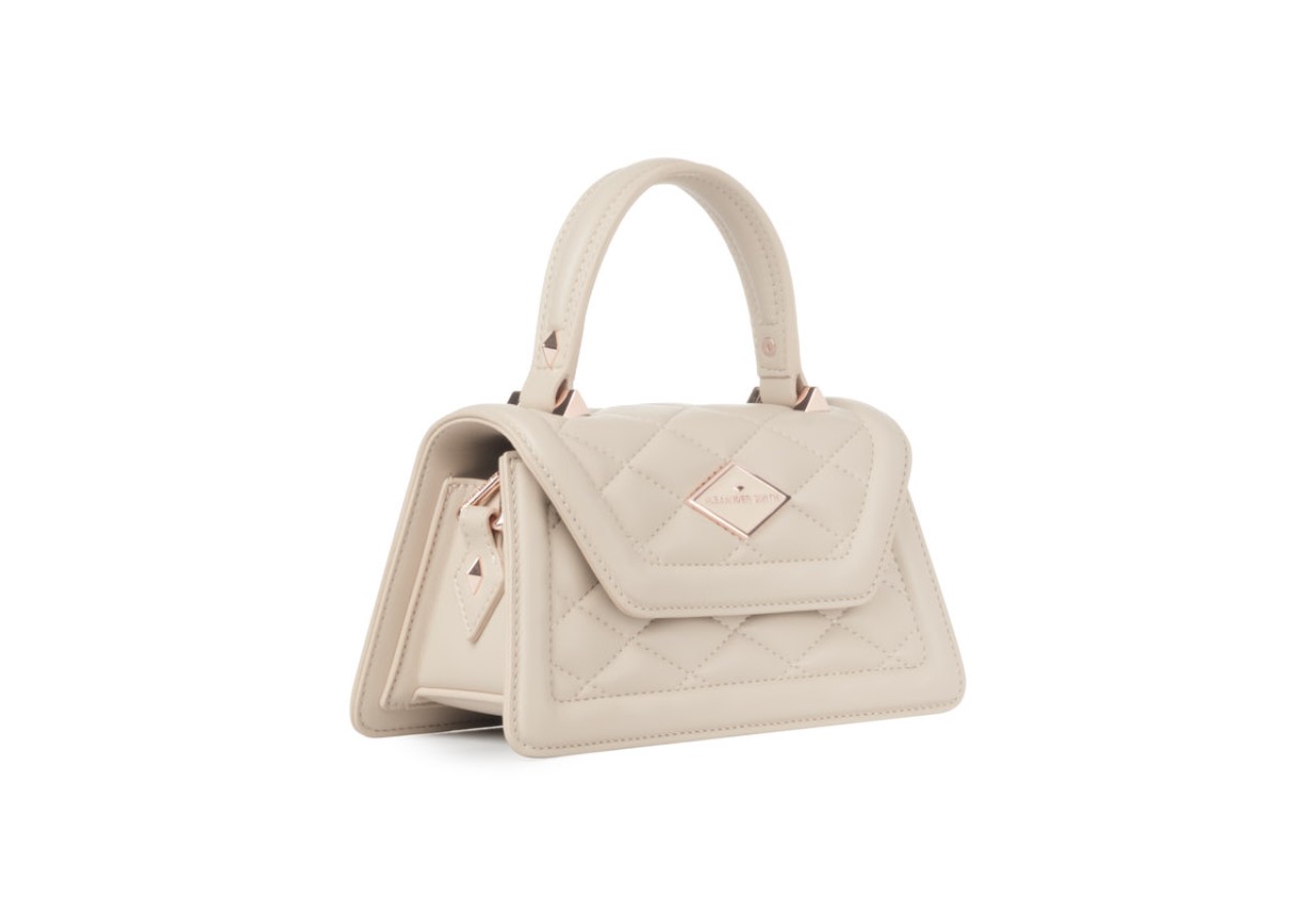 Alexander Smith ELIZABETH MINI - NUDE - MATELASSÉ