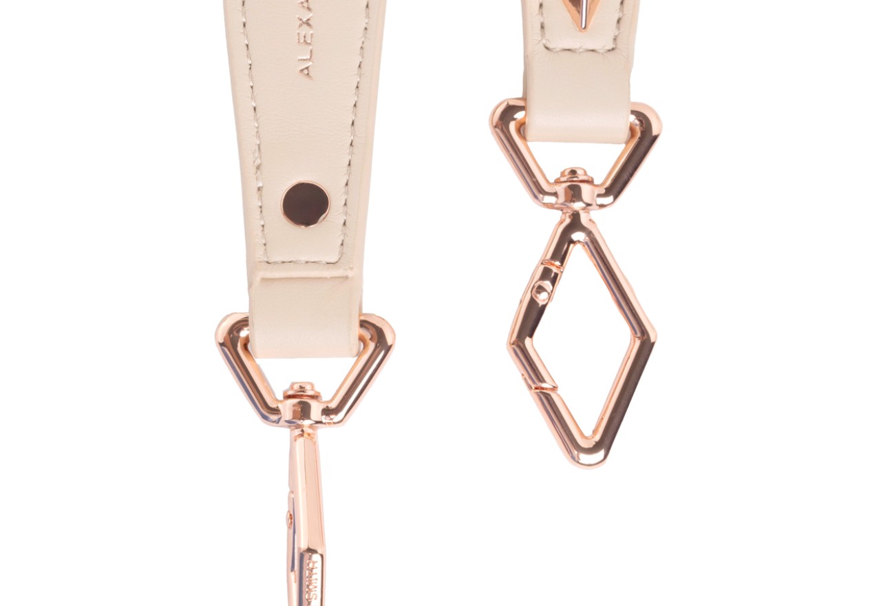 Alexander Smith ELIZABETH MINI - NUDE - MATELASSÉ