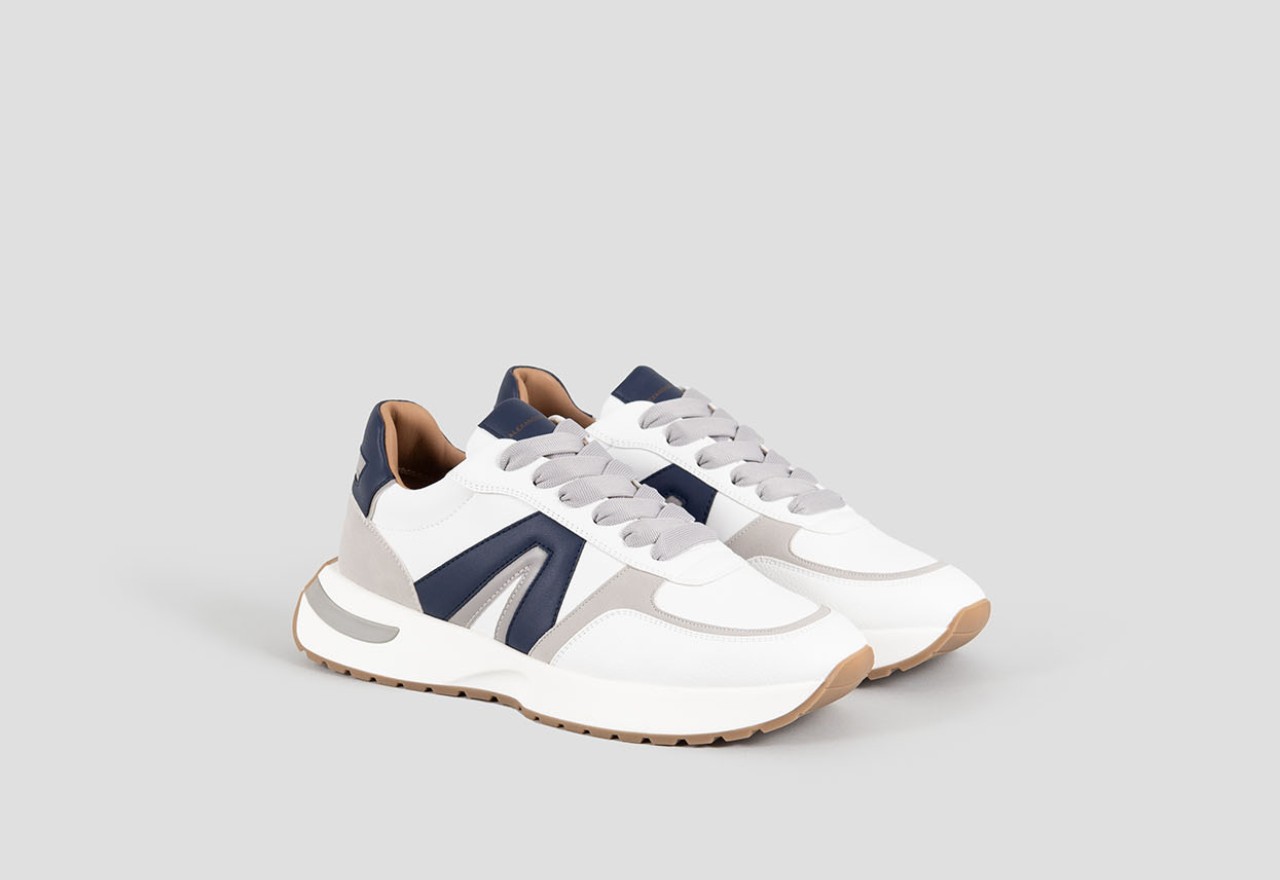 Alexander Smith HYDE MAN WHITE BLUE GREY