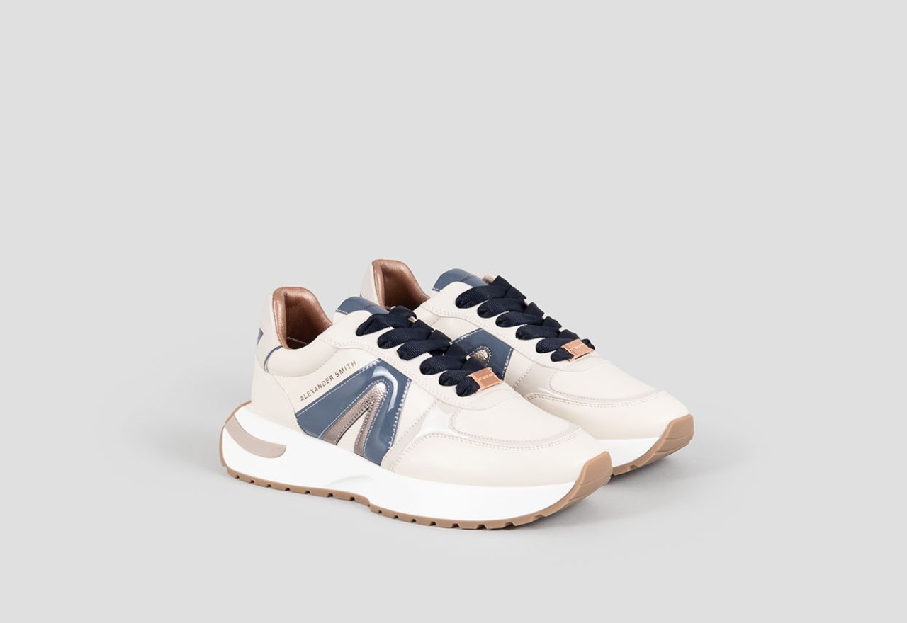 Alexander Smith HYDE WOMAN IVORY LIGHT BLUE