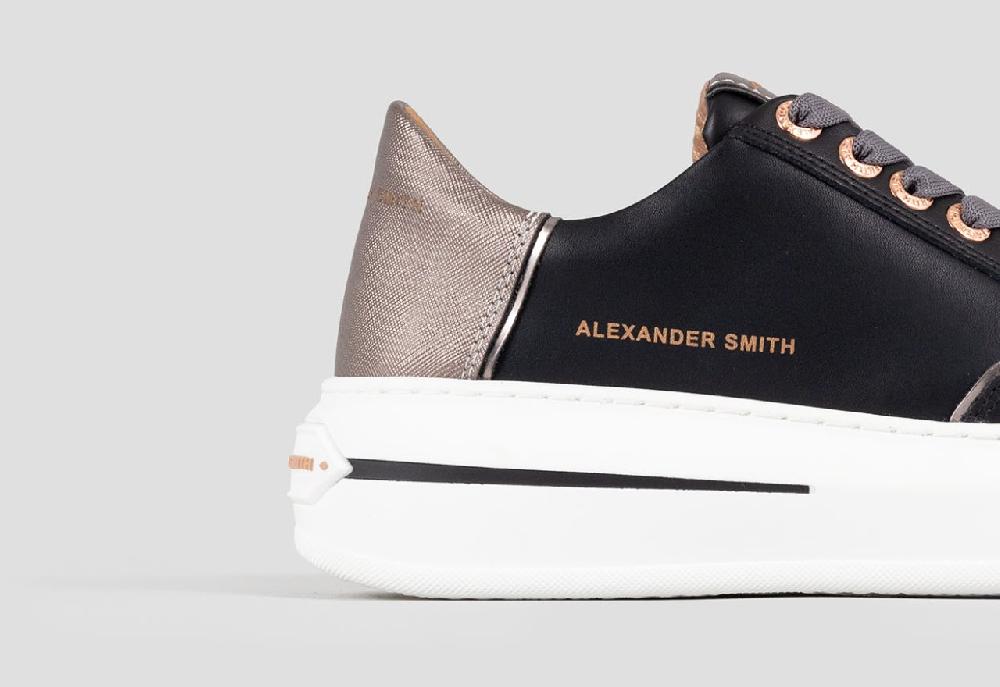 Alexander Smith LANCASTER WOMAN BLACK DARK SILVER