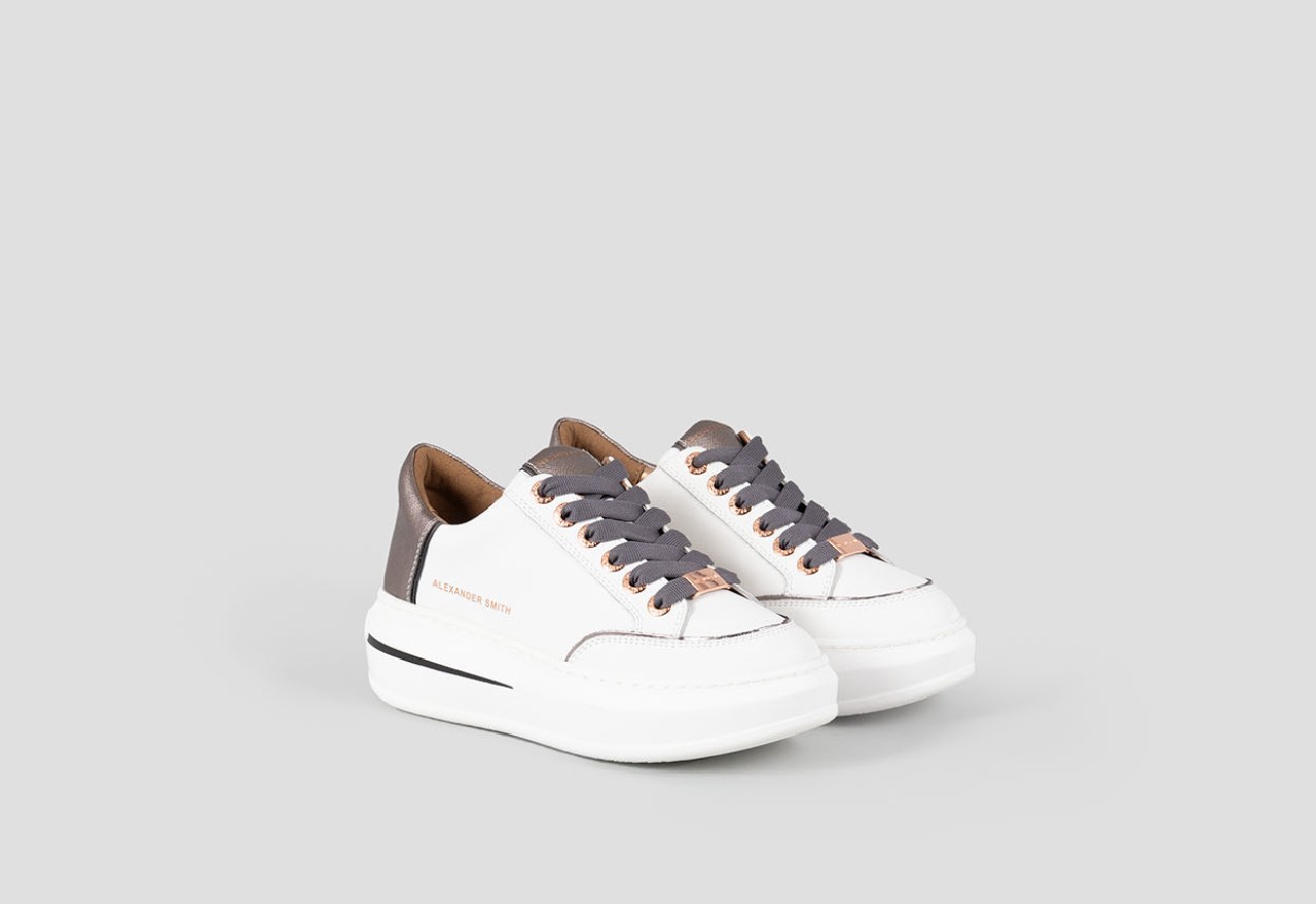 Alexander Smith LANCASTER WOMAN WHITE DARK SILVER