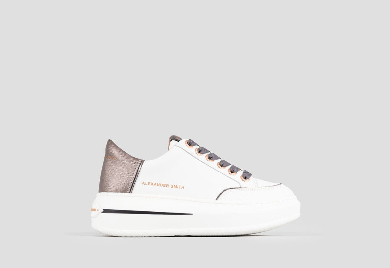 Alexander Smith LANCASTER WOMAN WHITE DARK SILVER