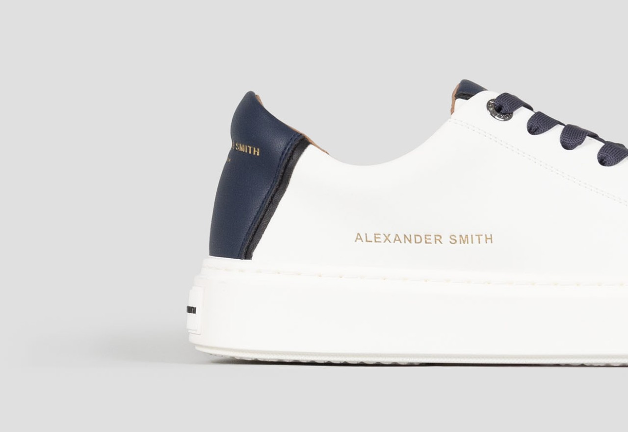 Alexander Smith LONDON MAN WHITE BLUE