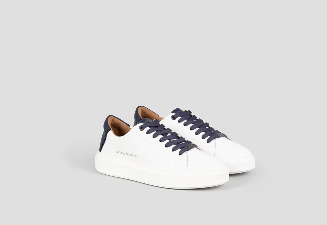 Alexander Smith LONDON MAN WHITE BLUE