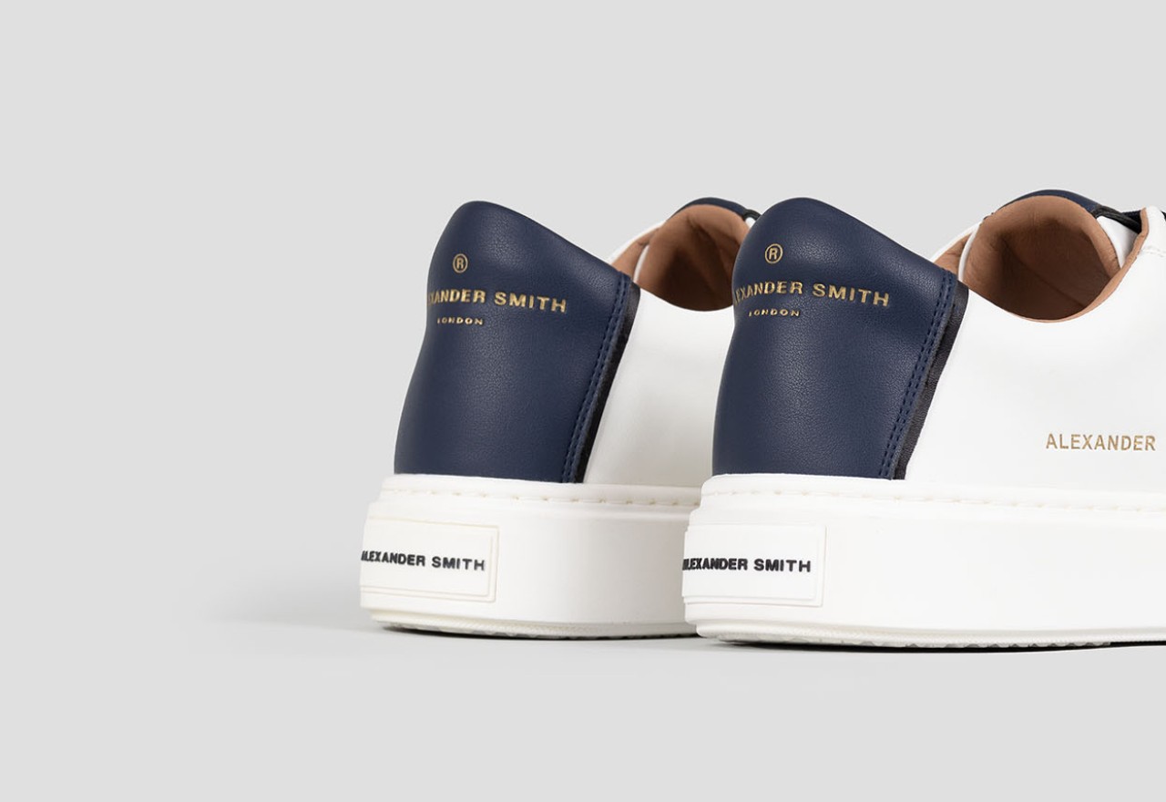 Alexander Smith LONDON MAN WHITE BLUE