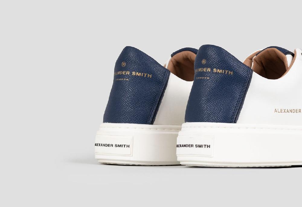 Alexander Smith LONDON MAN WHITE BLUE