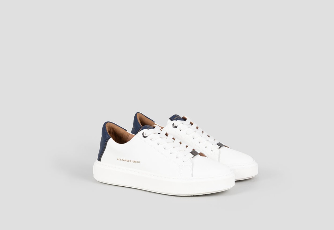 Alexander Smith LONDON MAN WHITE BLUE