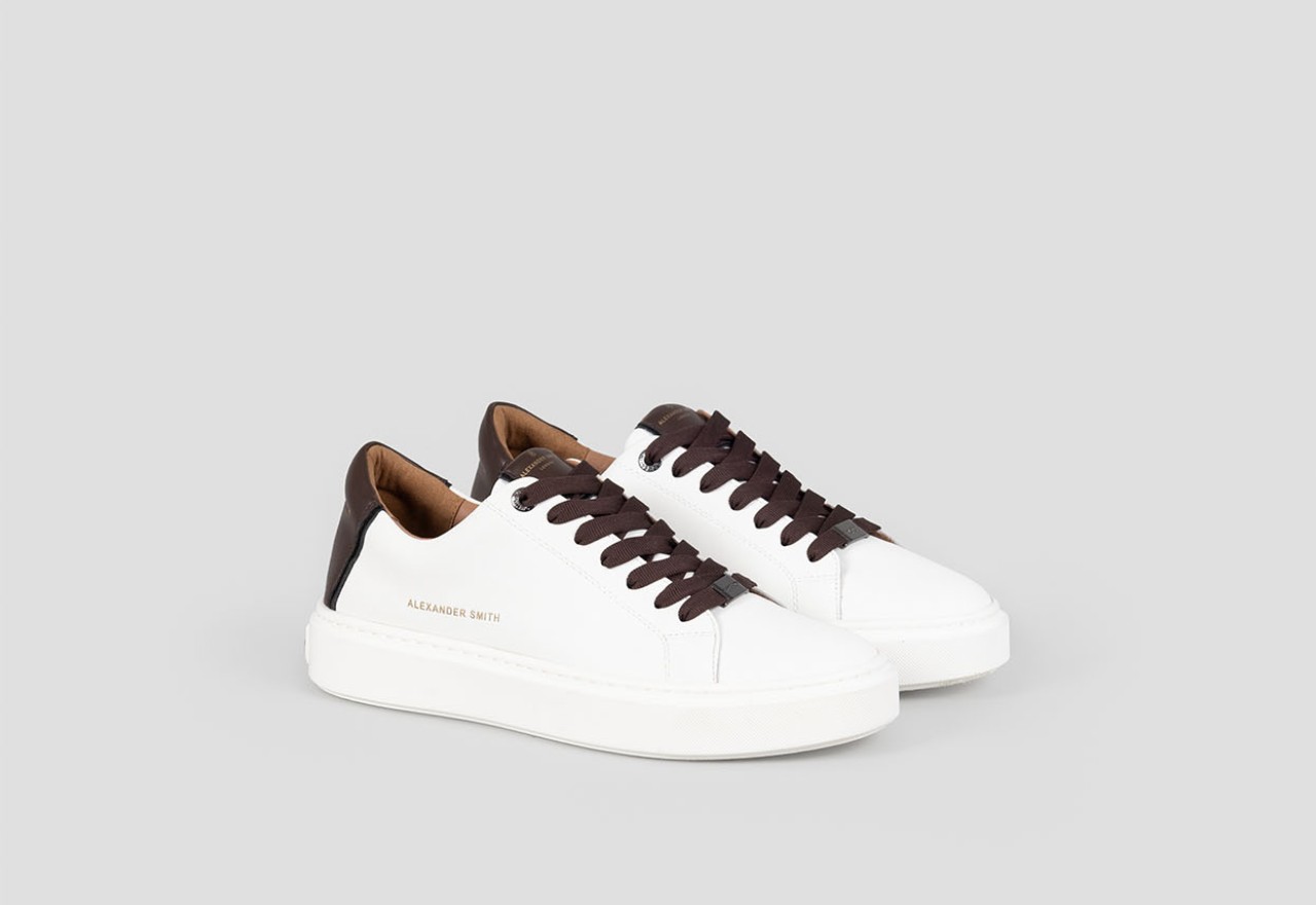 Alexander Smith LONDON MAN WHITE DARK BROWN