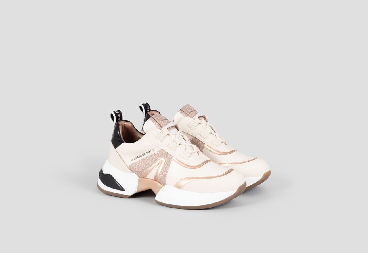 Alexander Smith MARBLE WOMAN IVORY COPPER