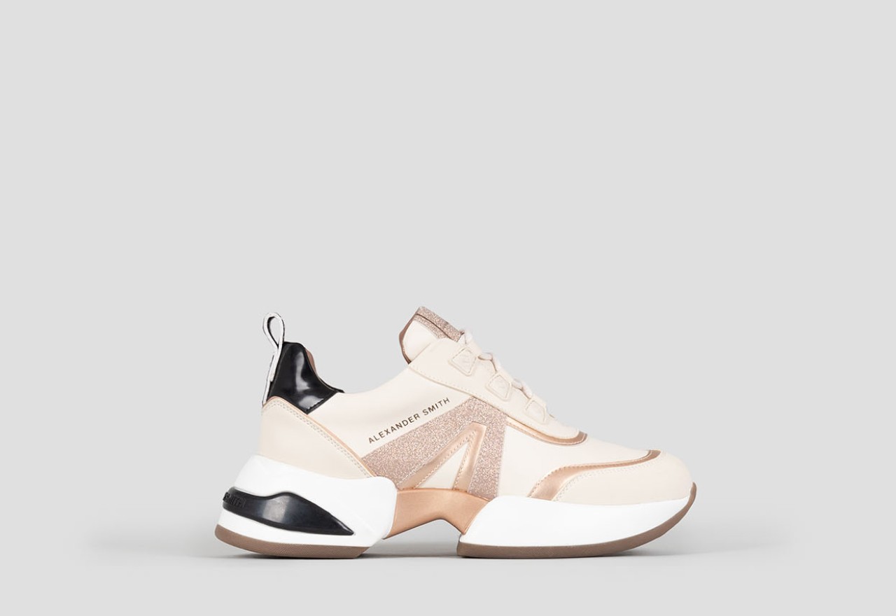 Alexander Smith MARBLE WOMAN IVORY COPPER