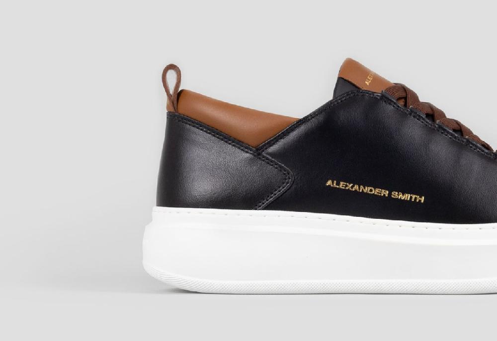 Alexander Smith WEMBLEY MAN BLACK DARK COGNAC